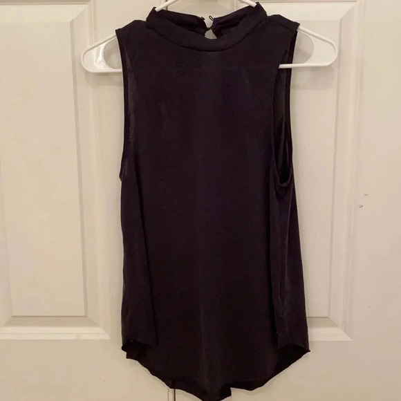 American eagle soft & sexy sueded Sleeveless gray top size small - Picture 2 of 4